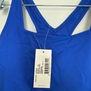 Outdoor voices NWT blue one piece swimsuit XS